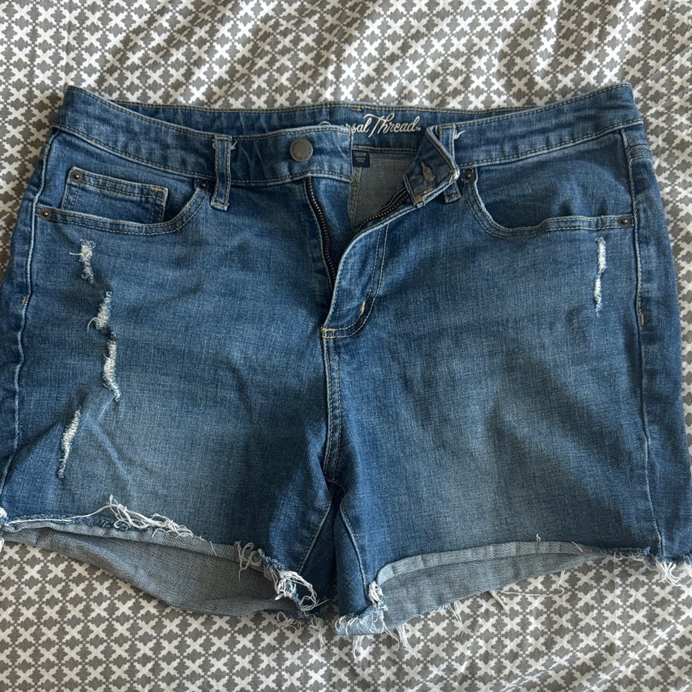 Universal Thread Women's Blue Denim Shorts